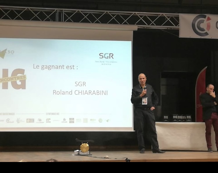 SGR récompensée au Salon BIG 2018 Laudun